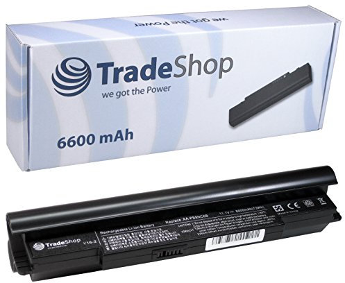Hochleistungs Laptop Akku 6600mAh ersetzt AA-PB6NC6W/B/M AA-PB-8-NC-6-B für Samsung NC10 NC20 ND10 ND20 N110 N120 N130 / Ersatz Akku 10,8V/11,1V