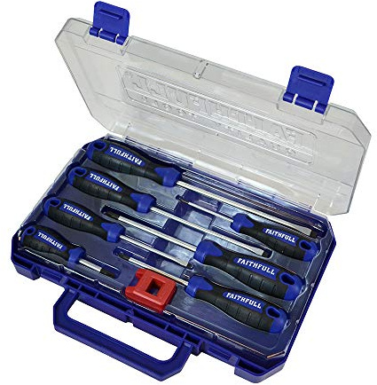 Soft Grip Screwdriver Set, 8 Piece