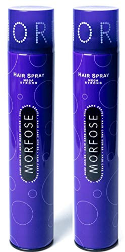 Morfose 2x Haarspray Haar Spray Mega Strong je 400 ml = 800 ml