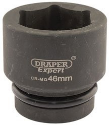 Draper 5124 Expert 46mm 1 Square Drive Hi-Torq 6 Point Impact Socket