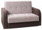 Mirjan24 Schlafsofa American Quadro II, Couch mit Bettfunktion, Polstersofa mit Bettkasten und Schlaffunktion, Bettsofa, (Gomera 04 + Gomera 02)