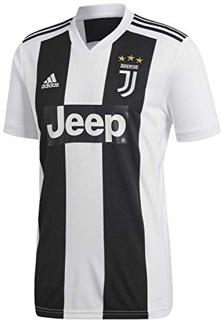Adidas Juve H JSY, Maglietta da Calcio Uomo, Bianco (Black/White), XL