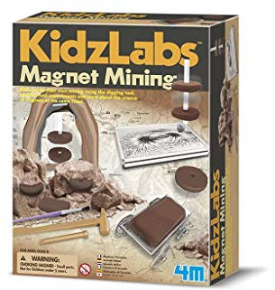 4M 00-03396 Kids Labs Magnet Mining, Brown