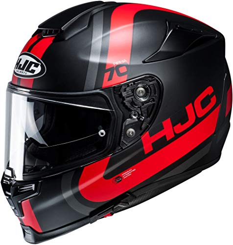 Motorradhelm HJC RPHA 70 GAON MC1SF, Schwarz/Grau/Rot, M