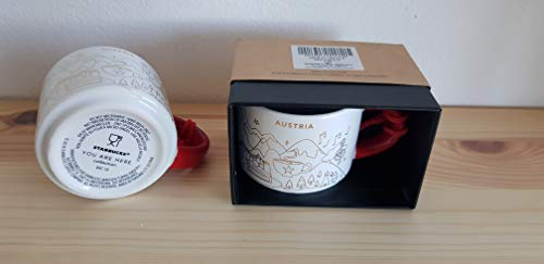 Starbucks Austria Christmas Edition Collection - Taza de café expreso (en caja original)