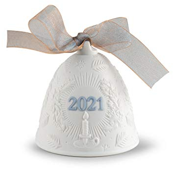 LLADRÓ Weihnachtsglocke 2021 Weihnachtsglocke aus Porzellan.