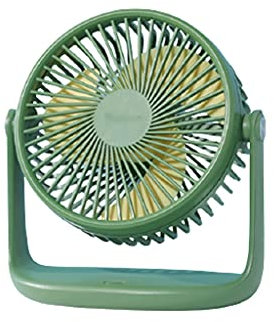 Tranquilo Mini Mini Desk Fan, recargable USB Ventilador de escritorio, potente, silencioso 3 velocidades Ventilador de escritorio de viento, Ajuste de 360 ​​° Ventilador de enfriamiento, Inicio, Ofici