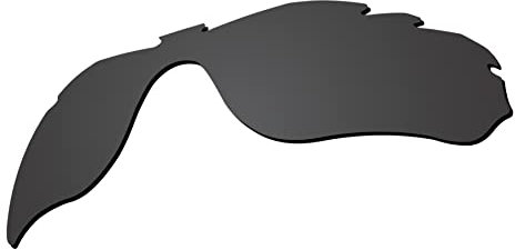 EZReplace Ersatzgläser für Oakley Radar Edge Vented OO9184 Sonnenbrille (polarisierte Gläser), carbon schwarz, Einheitsgröße