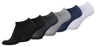camel active Herren und Damen Sneakersocken 6er-Pack, Unisex - bequeme Laufsocken, schuhfreundliche Füsslinge - ideale Socken für Sneaker und Schuhe