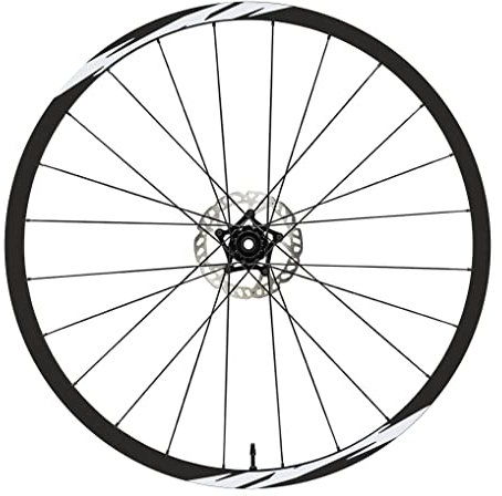 DualColorStampe Aufkleber kompatibel mit Scott Felgen 26 Zoll – 27,5 Zoll – 28 – 29 Zoll – Fahrrad MTB Fahrradaufkleber – B0020 (28 – 29 Zoll, Weiß 10)
