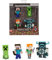 Jada Minecraft 2.5 Inch Die cast Figure 4pk including Steve, Alex, Creeper, Warden to collect or gift suitable for kids from 8 years and over, See all metal figures in the Store