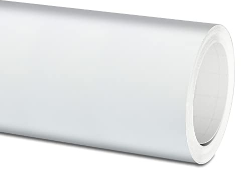 Actinium® Plotterfolie (13€/qm) 751c 010M Weiß Matt 5m x 31,5cm High Performance Cast Folie, gegossene Selbstklebende Autofolie