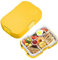 hombrima Kids Lunch Box, Bento Boxes Food Storage Container with 6 Compartments for Children Adult Work School, Suitable for Microwave