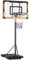 Yaheetech Canestro Basket Esterno Interno Camera Portatile con Colonna Tabellone Canestro Altezza Regolabile 226-256 cm