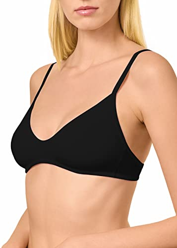 Golden Lady Reggiseno a Triangolo Sujetador, Opaco, Nerón, 90B para Mujer