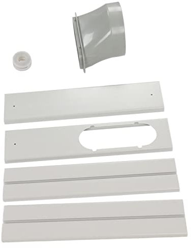 Kit per Finestra del Condizionatore d'aria Portatile, Kit di Sfiato CA Durevole e Facile da Smontare Senza Spazio per l'ufficio per Canalizzazione da 150 Mm