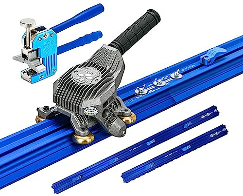 Professionelle großformatige Fliesenschneidemaschine, manueller Fliesenschneider mit eingebauten Saugnäpfen, Fliesenschiebemesser, Fliesenzange, Keramikfliesenschneider für 2,2 m/2,3 m/3 m/3,8 m 2.3m