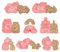 HIMKI Ausstechformen Kinder 3D Cookies Cutter Set, 8-/10-teilig DIY Keksausstecher Plätzchenformen mit mehr Mustern für Weihnachten Halloween Ostern Geburtstag Kinderparty usw (8pcs-Einhorn-B)