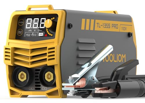 TOOLIOM 135A 110V Stick Welder MMA ARC Welder Machine DC Inverter Welder with Hot Start, Arc Force and Anti-Stick Portable Welding Machine