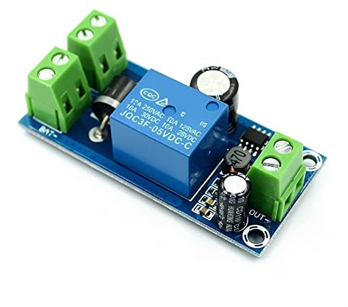 ICOBES Stromversorgung 5 V bis 48 V, Platine, Relaismodul, Abschaltschutzmodul, automatisches Schaltmodul, USV-Notfall-Abschaltbatterie, 1 Stück