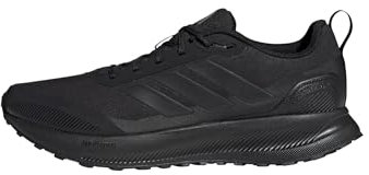adidas Hombre RUNFALCON 5 TR Running Shoes, Core Black/Core Black/Carbon, 42 EU