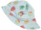 Kleine Könige Sonnenhut Sommer Mütze Baby Mädchen · Modell Zuckerwatte bunt Cotton Candy blau · Ökotex 100 Zertifiziert · Größe 86/92