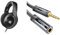 Sennheiser HD 569 Around-Ear Closed Back Headphones - Black & Headset extension lead/extension cable with break-proof metal plug – 5m