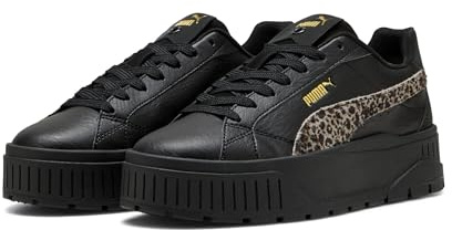 Puma Karmen II LSneaker für Damen, Puma Schwarz, Altrostgrau, 36 EU