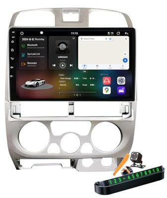 YLOXFW B,M6 Pro Plus3, Autoradio Android 14.0 Navi 2 DIN Stereo für D-Max/Mu-7/Colorado 2001-2011 Sat GPS Navigation 9 Zoll Cartablet DVD Multimedia Player FM BT mit Carplay 4G 5G WiFi DSP SWC