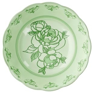 Guzzini - Behälter 30 cm aus Melamin Josephine 'Table Decor' (Staubgrün)