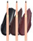 OULAC Matte Eyeliner Waterproof Set, Wischfester Langanhaltender Schwenkbarer Eye Liner & Lipliner Stift, Schnelltrocknung, Hochpigmentierter, Seidiger Cremige, Vegan