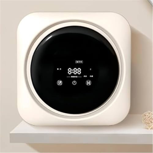 Mini machine à laver et sèche-linge 2 en 1,Sèche-linge mural,Charge Frontale Machine à Laver entièrement Automatique très Efficace,pour Chaussettes sous-vêtements,3,5L