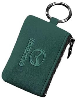 Auto Schlüssel Tasche für Mazda MX-30 SUV 2020+, Tragbares Autoschlüssel Tasche Schlüsselmäppchen Schutz Autoschlüssel,F