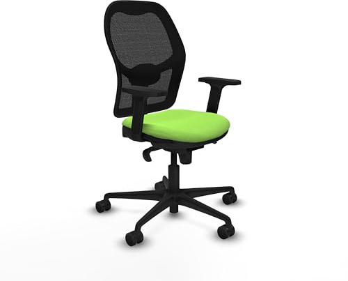 Piqueras y Crespo Chorquera Bürostuhl mit fester Rückenlehne, 1D-Lendenwirbelstütze, 2D-Arme, 5 Positionen, Verwendung 8 Stunden, Maximalgewicht 120 kg, moderne Farbe