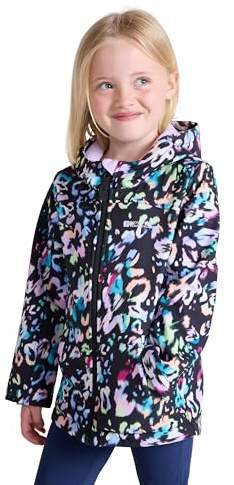 Mountain Warehouse Exodus Kids Softshell Jacket - Breathable, Water Resistant, Fleece Lined, Wind Resistant Coat, Boys & Girls - For Spring Summer & Outdoors Lilac (05) Kids Size 5-6 Years