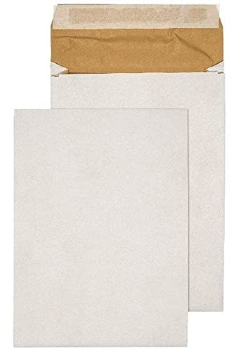 Q-Connect Padded Gusset Envelopes E4 400x280x50mm Peel and Seal White (Pack of 100)
