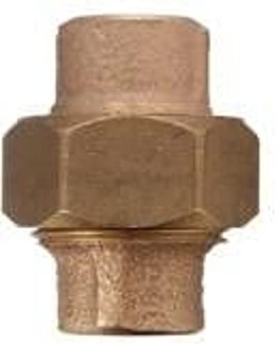 Cornat Löt-Verschraubung, 2 Muffen, konisch dichtend, A 18 mm, 1 Stück, rotguss, T534018