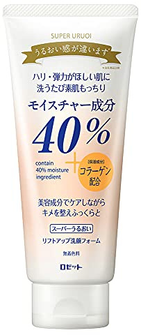 ROSETTE | Gesichtsreinigungsschaum | Super Uruoi Lift Up 168 g (japanischer Import) Rosette