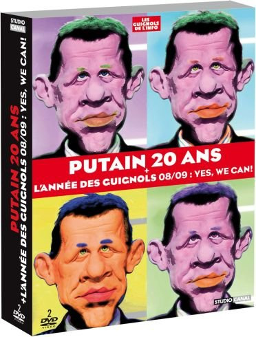 Coffret guignols de l'info : l'année des guignols 2008/2009 - une année de beaux gosses ; putain 20 ans [FR Import]