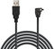 Wicked Chili USB 2.0 Hi-Speed Datenkabel mini USB Stecker 90° abgewinkelt kompatibel mit Medion, Falk, TomTom, Becker, Navigon Navigationsgeräte (90 Grad, 180cm, schwarz)