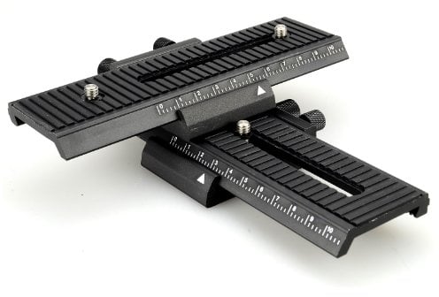 DSLRKIT 4 way Macro Shot Focusing Focus Rail Slider for Camera D-SLR