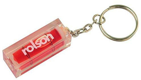 Rolson 54101 Keyring Spirit Level - Multi-Colour