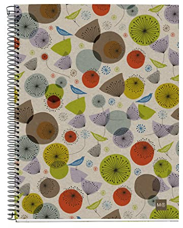Miquelrius 2459 – Block A4 NOTES, 120, ecobirds Recycling