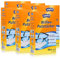 Swirl Brillen-Putztücher 50 einzeln verpackte Tücher in Spenderbox - Anti-Beschlag-Effekt - Extra weich und schonend - Fettlösend - Streifenfrei (6er Pack)