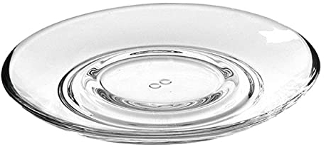 Montana 057231 Soul Lot de 8 soucoupes à café soucoupes sous-Tasse en Verre Ø 14 cm