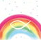 Ambiente Servietten Motiv: Rainbow White Fisch Lunch, 33x33cm, Konfirmation, Kommunion, Taufe 20 Stück Packung