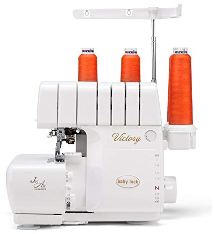 BABY LOCK Victory Overlockmaschine mit Jet-Air™-Threading-System | unkompliziert und komfortabel in der Bedienung