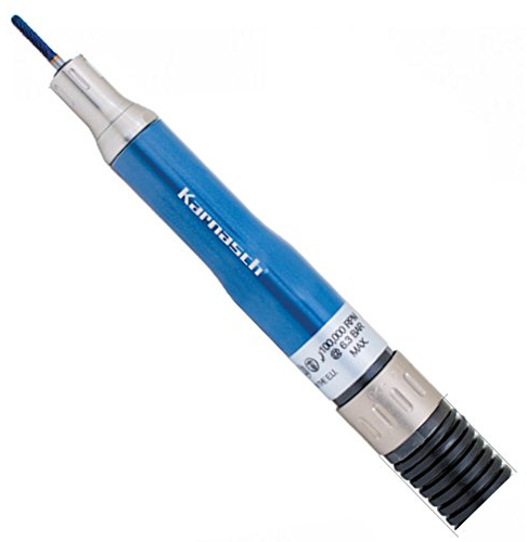 Hauptversand24 Druckluft Profi-Geradschleifer Schleifer KAT100R für Frässtifte Schaft 3,0mm, Karnasch, KAT 100 R