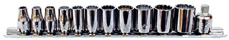 Wurth 07131130 1/4 Zoll Multi-Steckschlüsselsatz 12-teilig