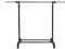 YJIIJY Penderie à Vêtements Mobile Télescopique, Tringle à vêtements Hauteur réglable, Penderie à Vêtement Pliable, Portant à vêtement Porte Manteau penderie Support Tringle, avec 4 roulettes